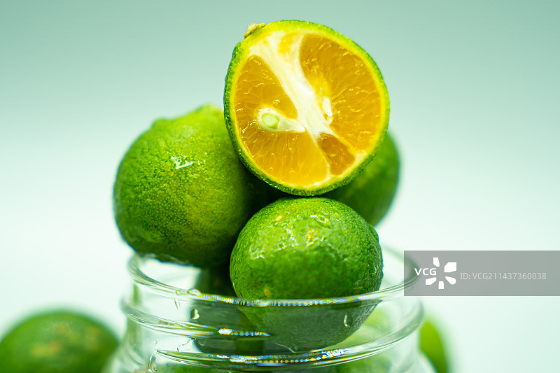 酸甜可口得到青柠图片素材