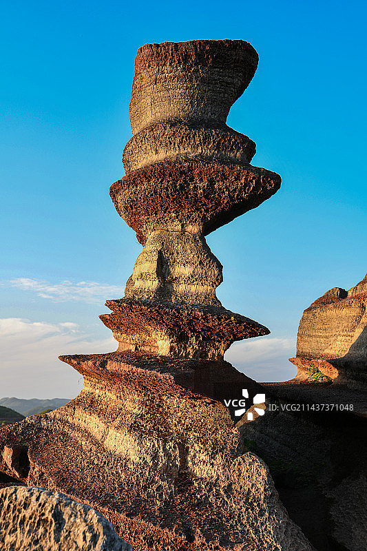 腊尔山红石林1图片素材