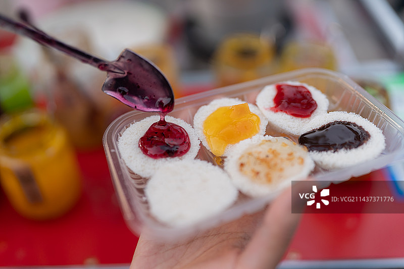 天津小吃熟梨糕（Tianjin snacks cooked pear cake）图片素材