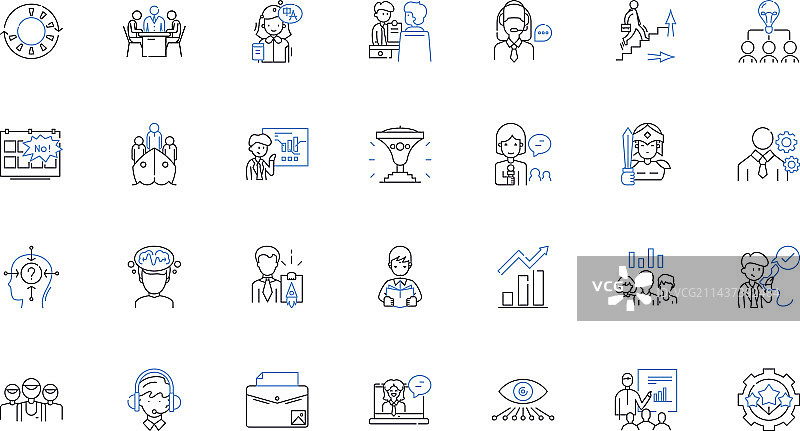 购物服务系列图标图片素材