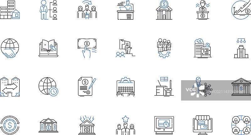 囤积物资系列图标图片素材