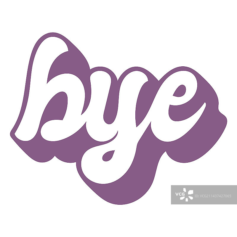 再见标签剪裁图片素材