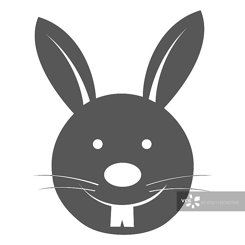 兔子头图标图片素材