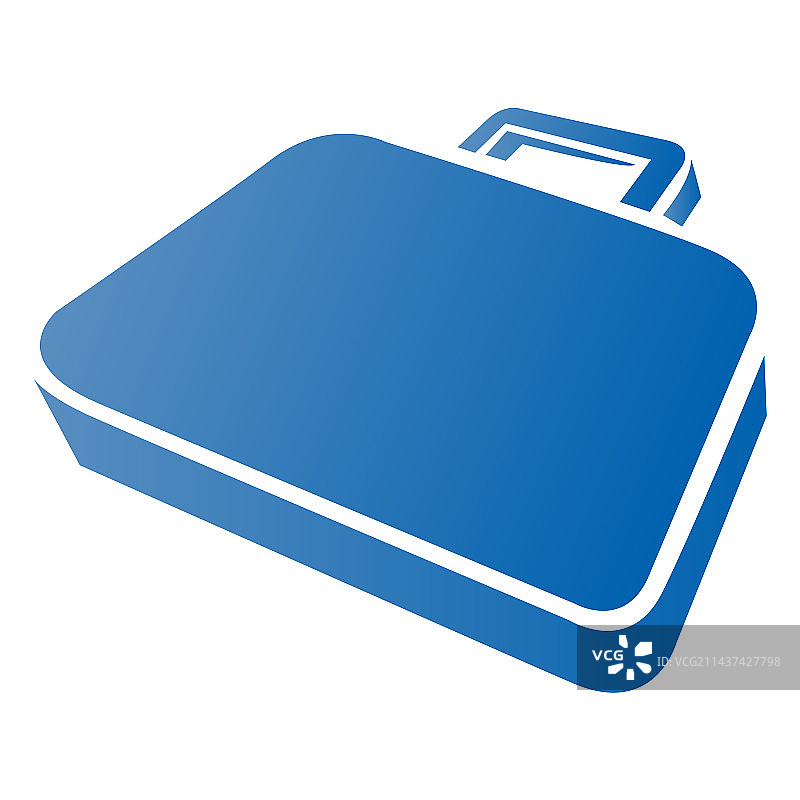 扁平风公文包设计图片素材