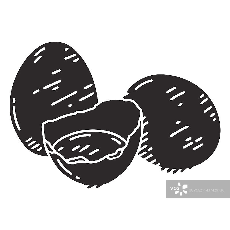 破鸡蛋抠图图片素材