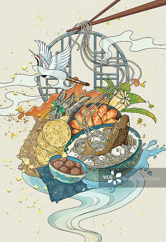 舌尖上的盐城图片素材