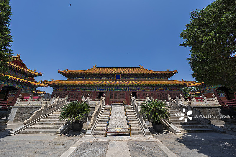 历代帝王庙 景德崇圣殿图片素材
