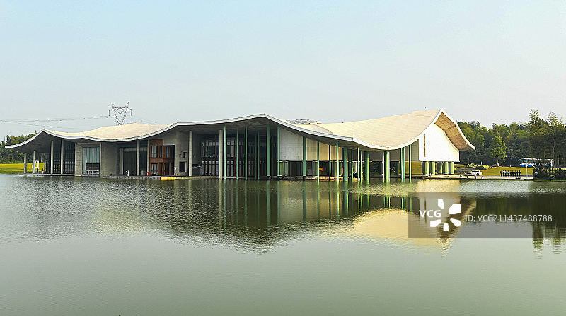 咸宁仙鹤湖湿地公园图片素材