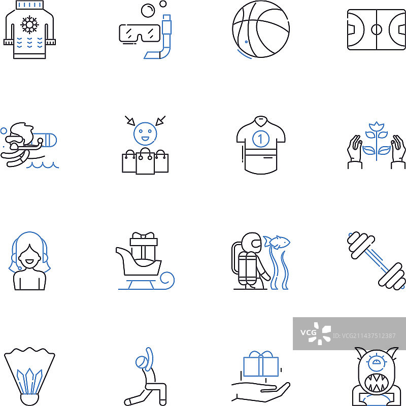 乐趣图标合集图片素材