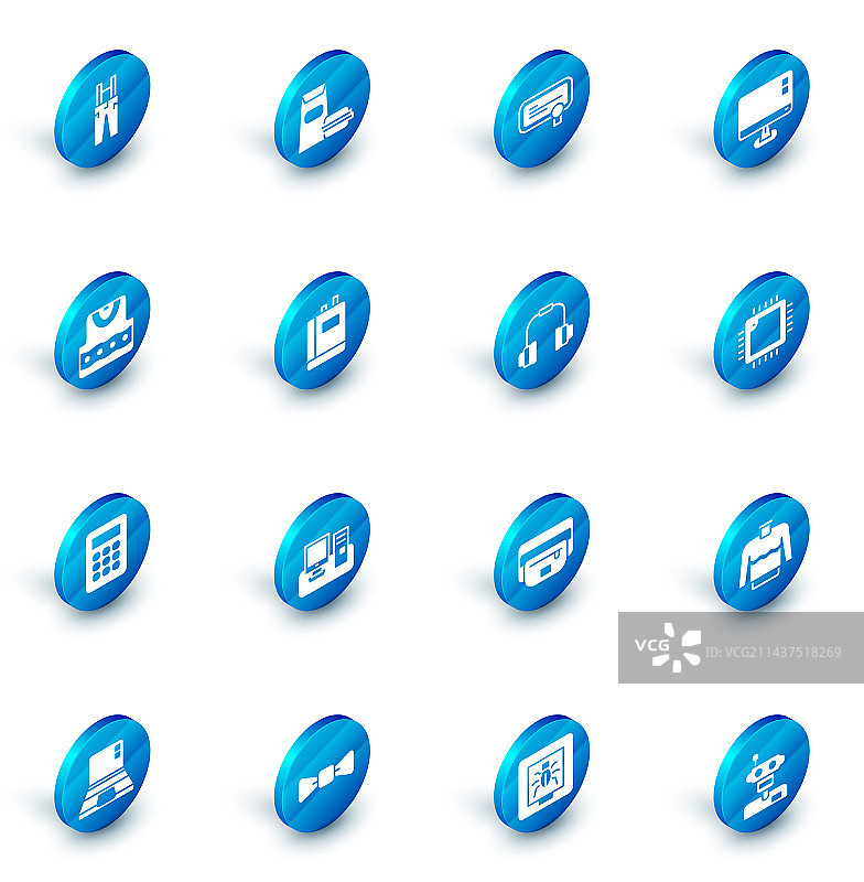 汉堡证书模板和电脑显示器图片素材