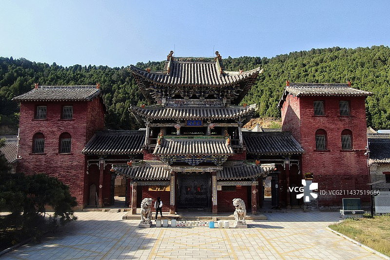 晋城高平定林寺图片素材