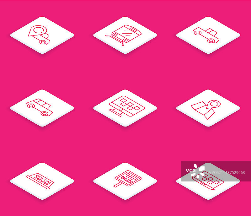 出租车火车车厢电脑定位图片素材