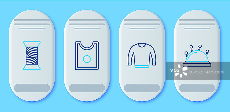 线缝图案毛衣线轴线设置图片素材