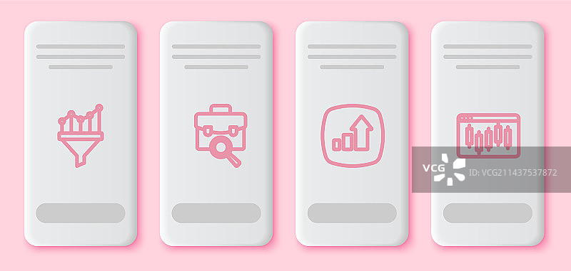 带图表的销售漏斗工作搜索图片素材