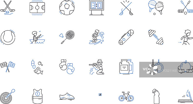 实施线条图标集合工具仪器图片素材