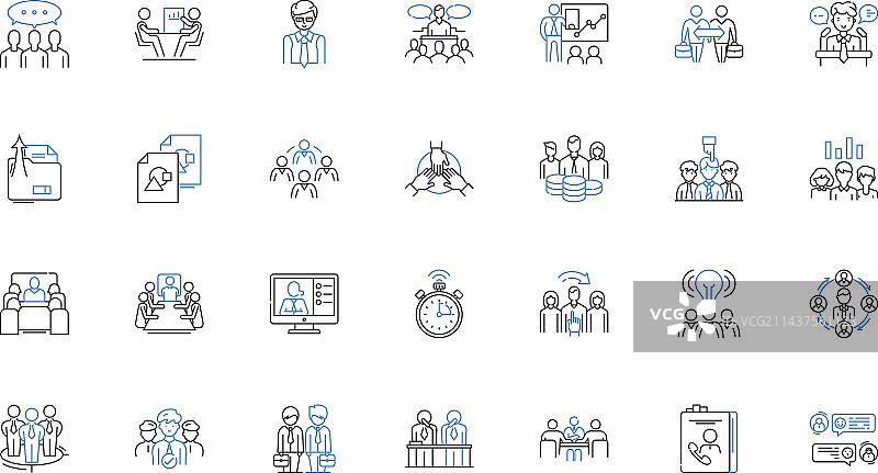 电路板组装线焊接图标合集图片素材