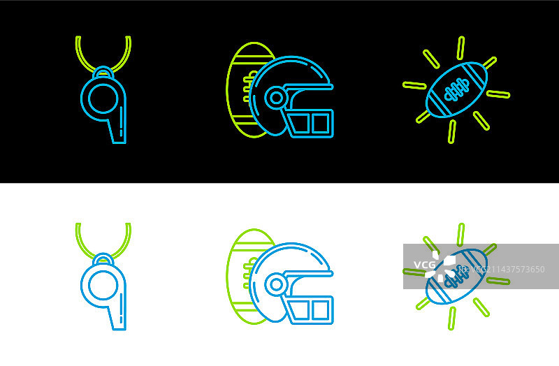 美式橄榄球哨子图案图片素材