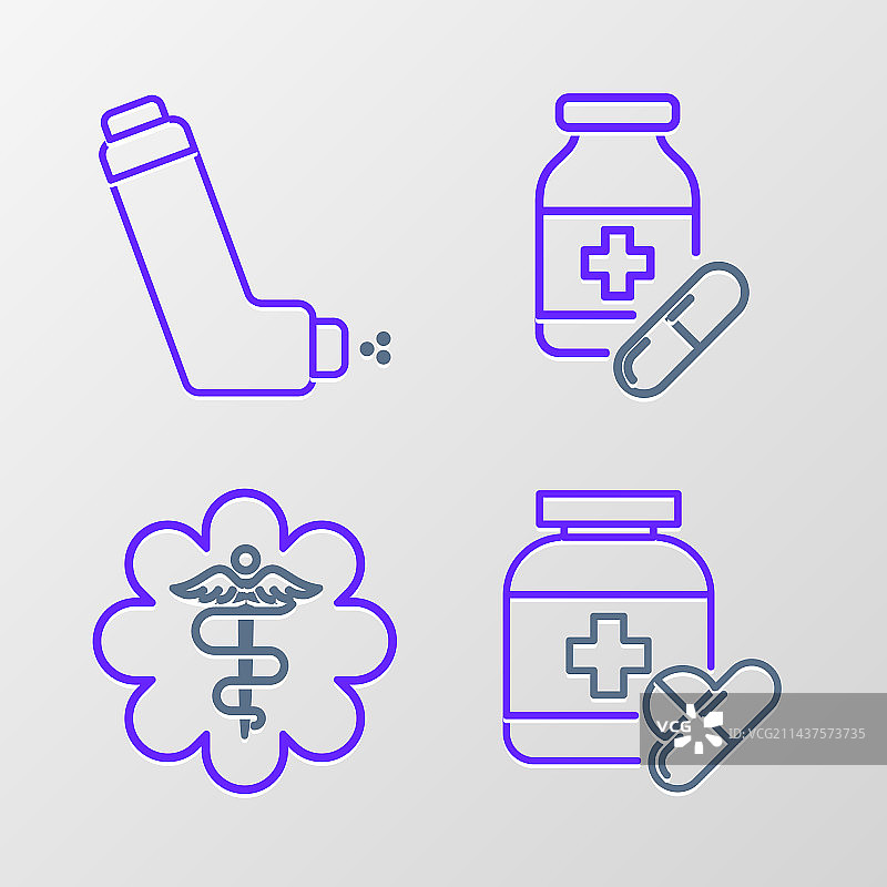 药瓶、药丸和急救之星图片素材