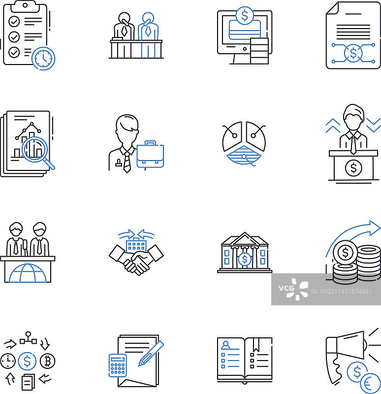 撤回线图标集合图片素材