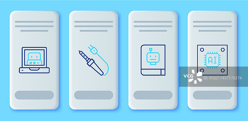 线性电烙铁用户手册设计图片素材