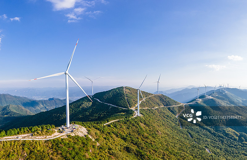 清洁能源风车图片素材