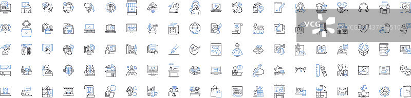 自由职业图标合集图片素材