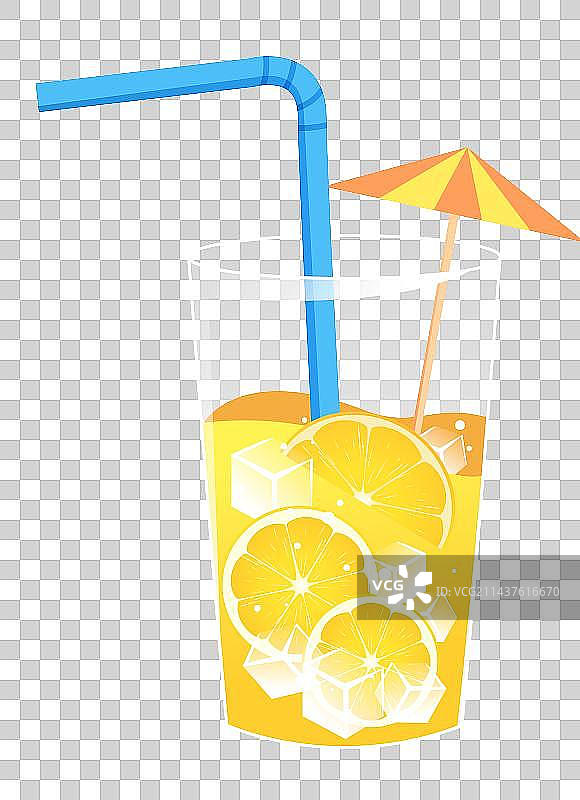 夏日饮料冰饮冰茶图片素材