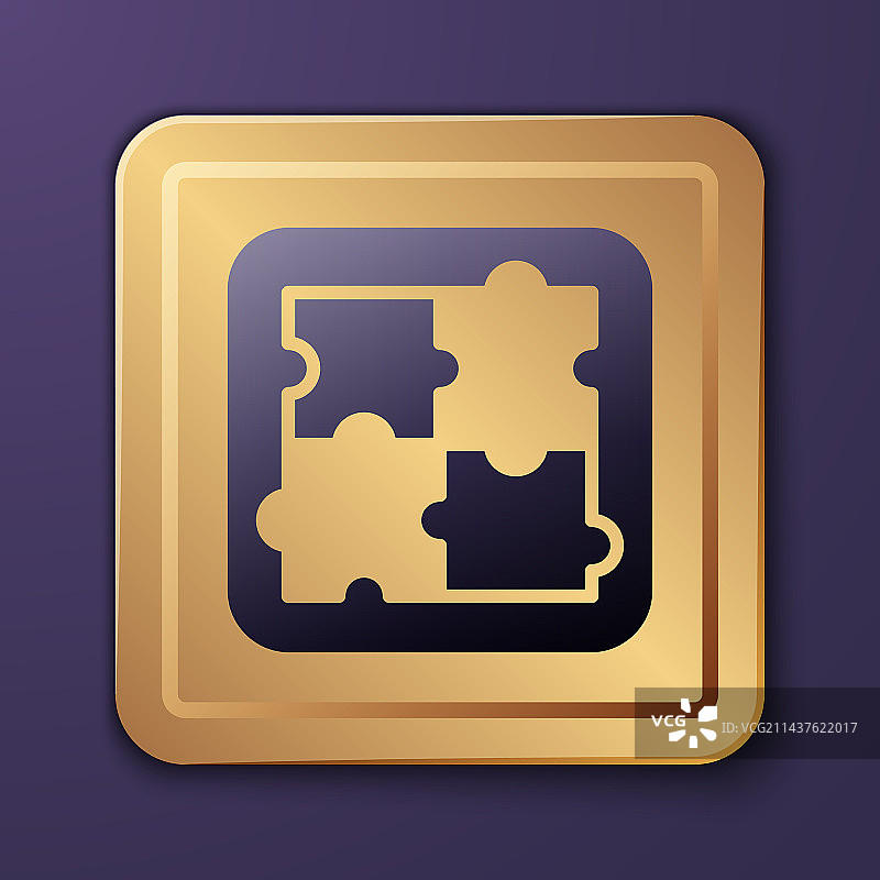 心理学问题紫色解决方案图标图片素材