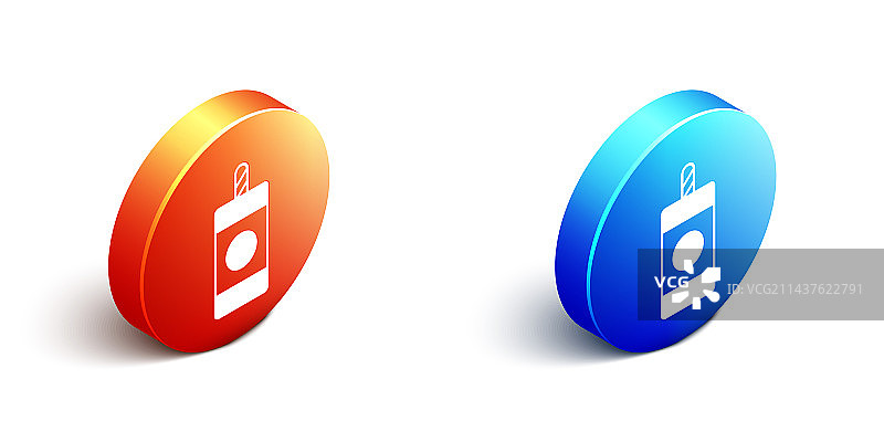 白色背景上的2.5D烟花图标图片素材