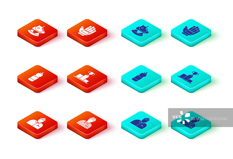 曲棍球教练裁判健身组合图片素材