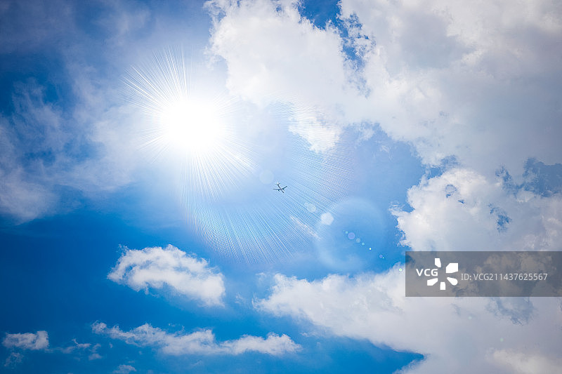 烈日当空图片素材