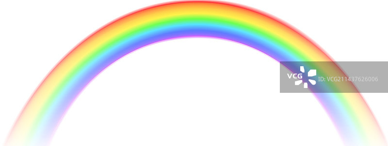 逼真的彩虹图片素材