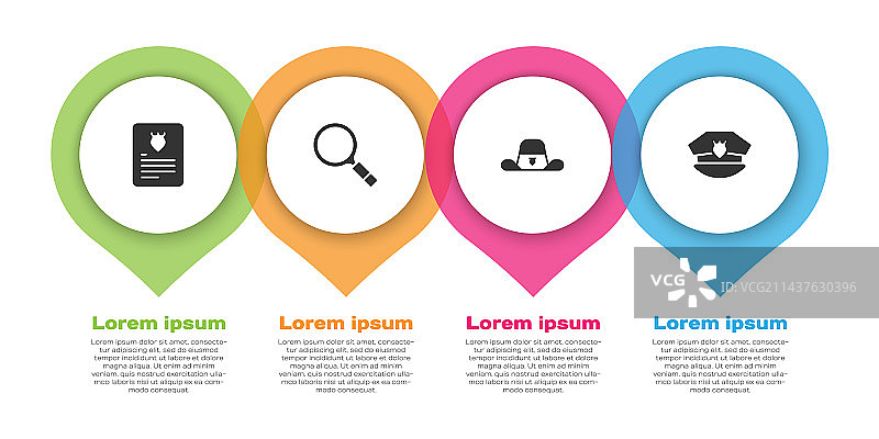 逮捕令放大镜素材图片素材