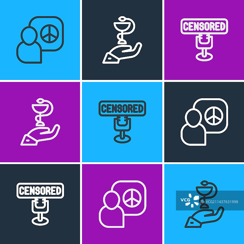 和平谈判审查印章与商陆杖素材图片素材