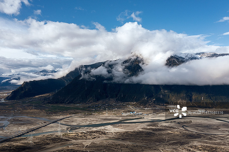 西藏自治区林芝市巴宜区林芝镇林芝桃花园图片素材