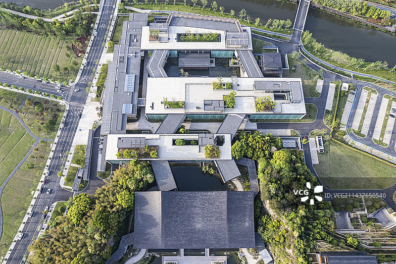 杭州国家版本馆图片素材