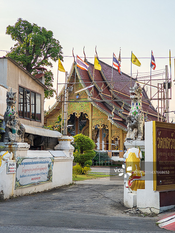 泰国清迈街头图片素材