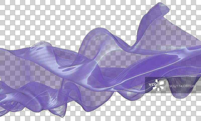 三维渲染彩色漂浮丝带背景图片素材