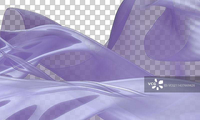 三维渲染彩色漂浮丝带背景图片素材