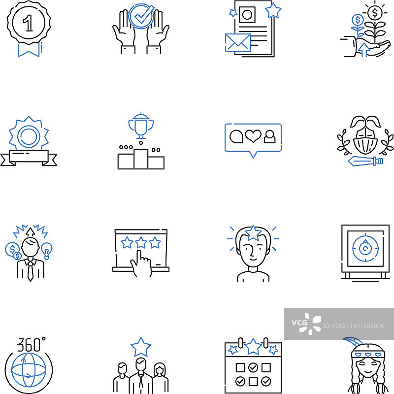 肉汁线条图标合集：美味图片素材