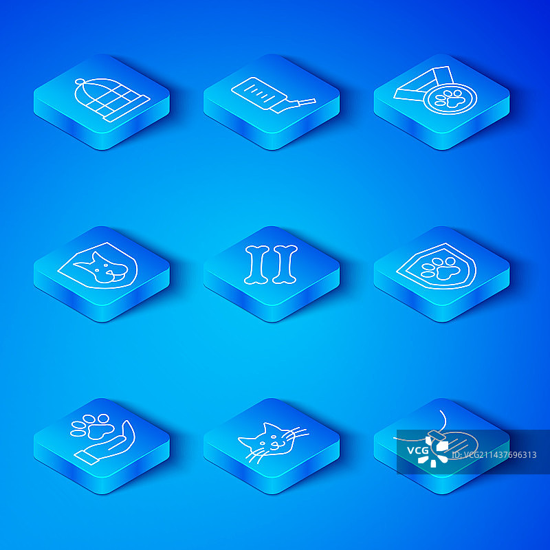 手与动物足迹狗骨头图案图片素材