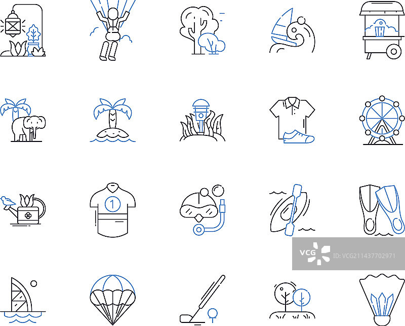 葡萄酒品鉴复古风线性图标图片素材