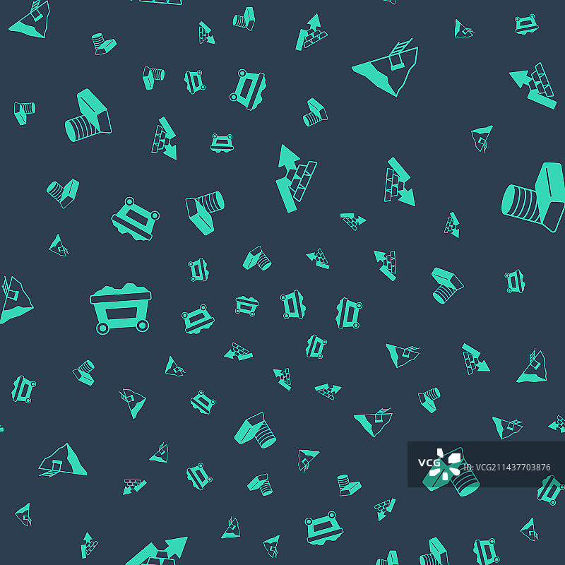 增长箭头与金条金矿图片素材