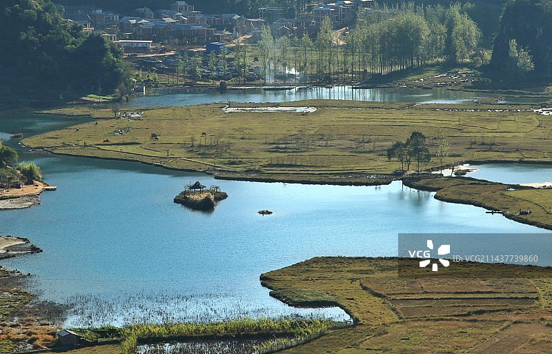 三生三世普者黑取景地图片素材
