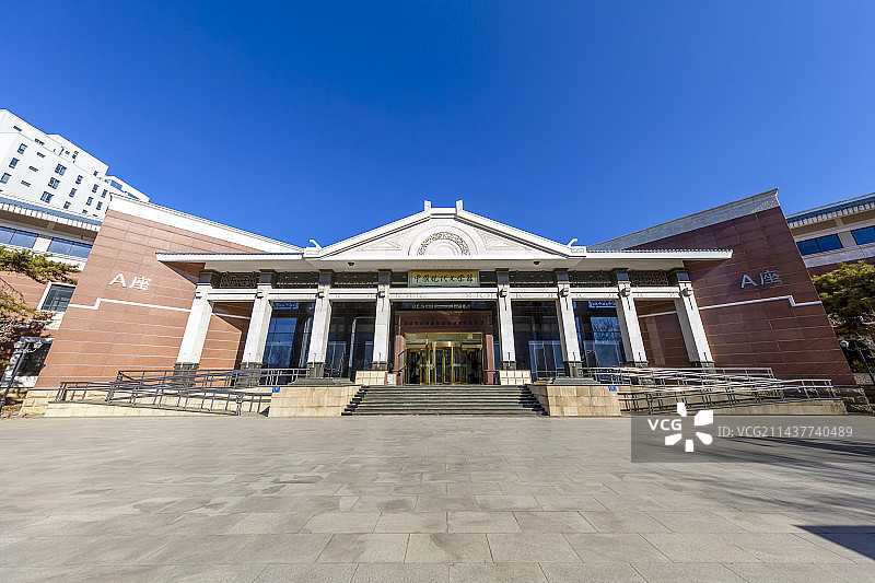 中国现代文学馆外景图片素材