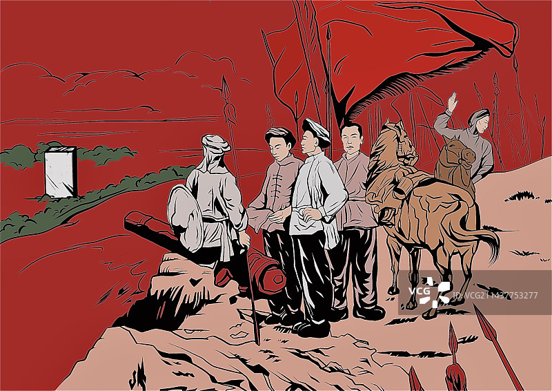 红色文化图片素材