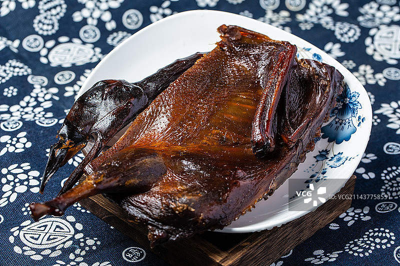 中式湖南酱板鸭图片素材
