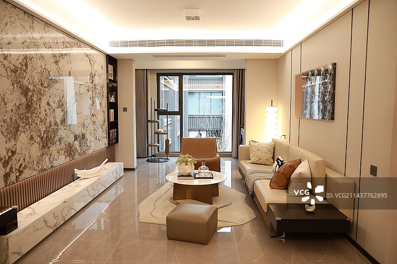 大平层客厅精装修图片素材