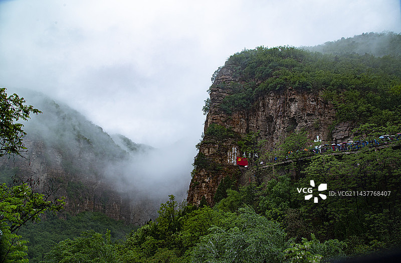 壮.美红旗渠图片素材