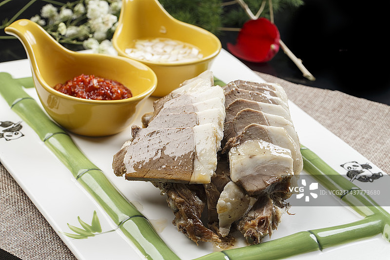 蒙古手把肉图片素材